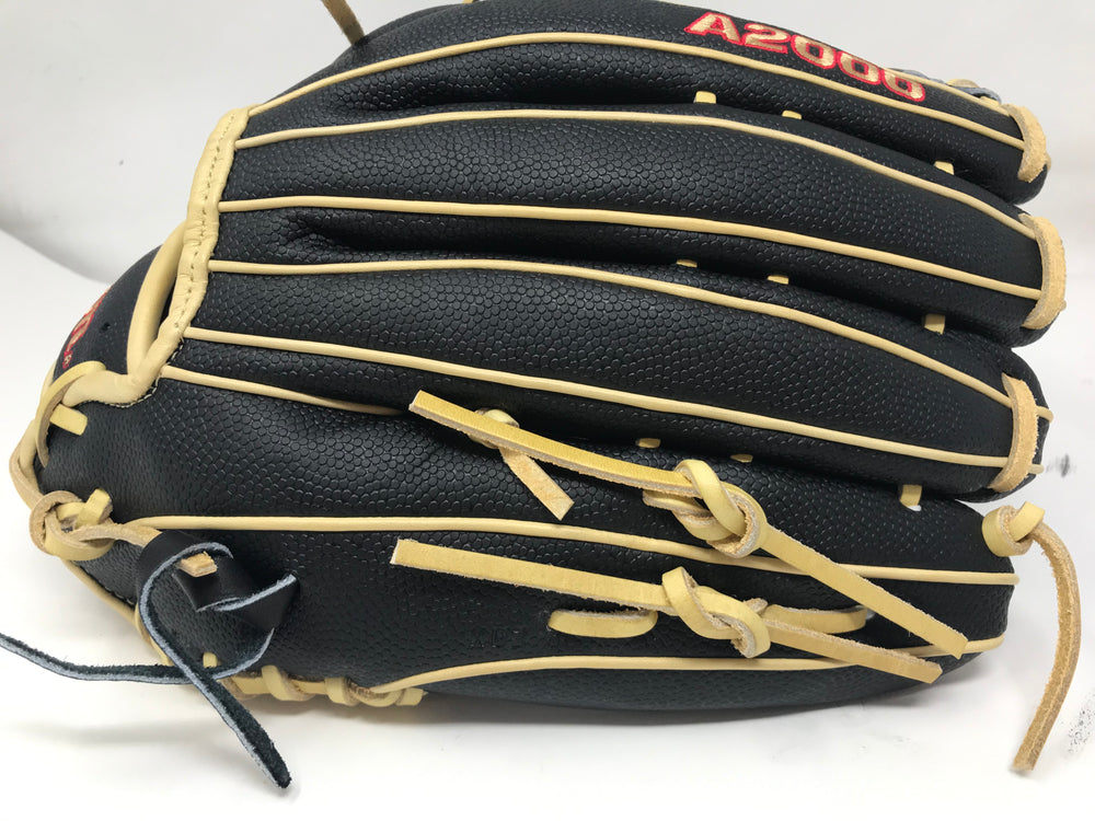 New Wilson A2000 Pitcher A2000 1800 LHT 12.75" Baseball Glove Black/Tan