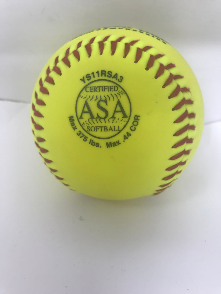 New Worth Green Dot YS11RSA3 11 Inch ASA C-LOK Slowpitch Softball