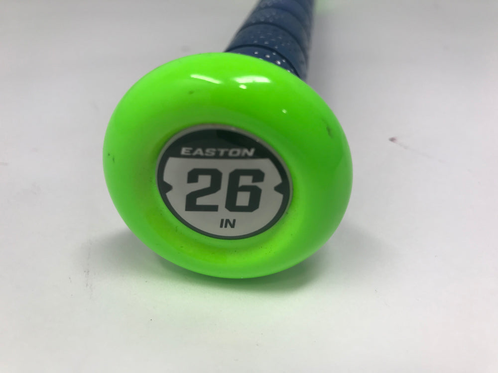 Used, 2022 Easton Typhoon -12 USA Youth Baseball Bat 26/14 Green/Black/Blue