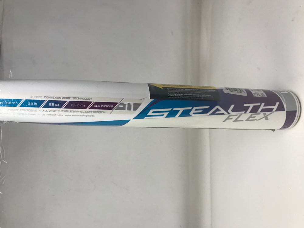 New Other Easton Stealth Flex Thermo Composite 33/22 Fastpitch Softball Bat