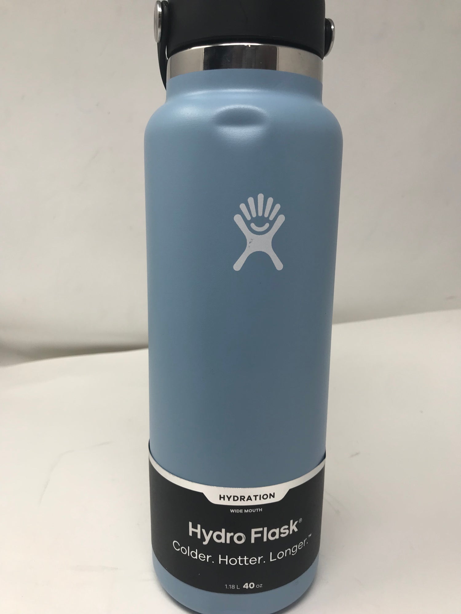New Other Hydro Flask 40 oz Stainless Steel Wide Mouth Blue/Black –  PremierSports
