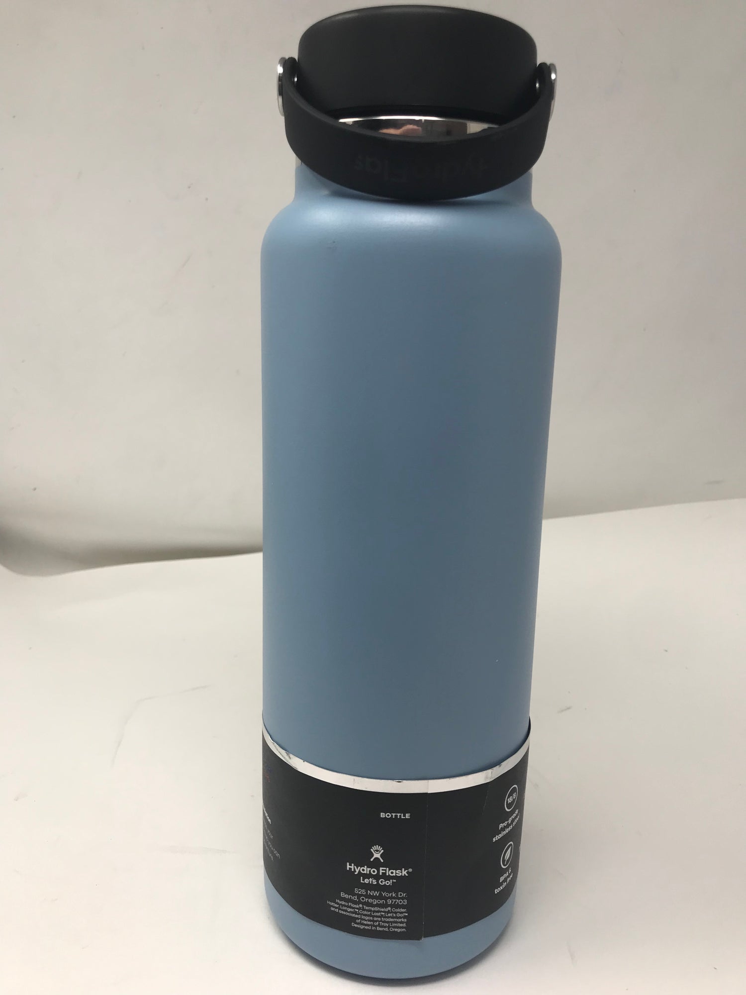 New Other Hydro Flask 40 oz Stainless Steel Wide Mouth Blue/Black –  PremierSports