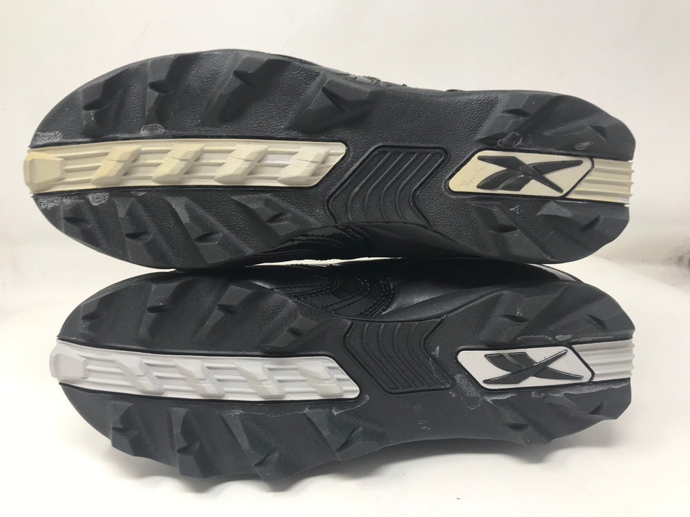 Used Reebok Workhorse MPB 20-102820 Football Cleats Mens 9.5 Black