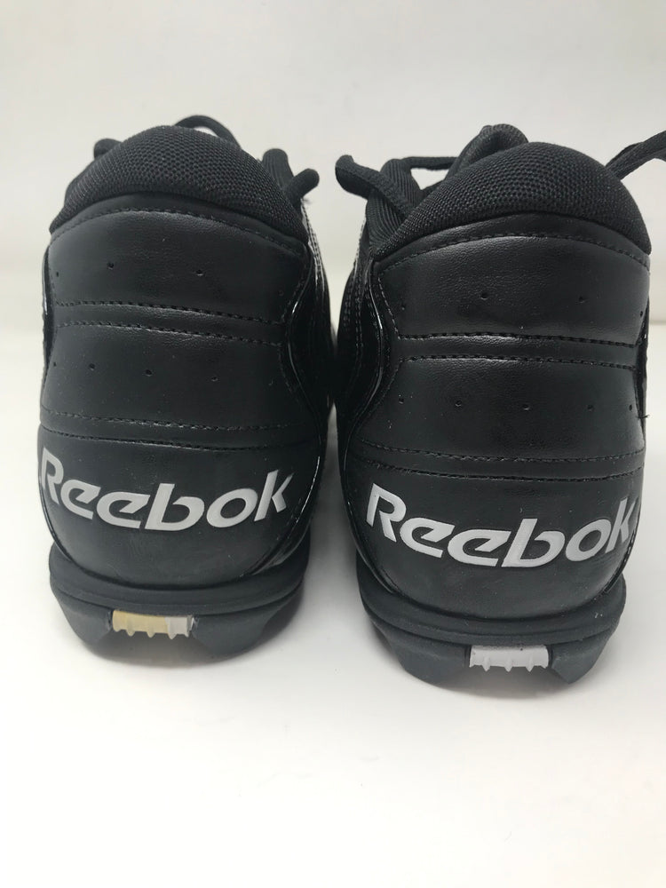 Used Reebok Workhorse MPB 20-102820 Football Cleats Mens 9.5 Black