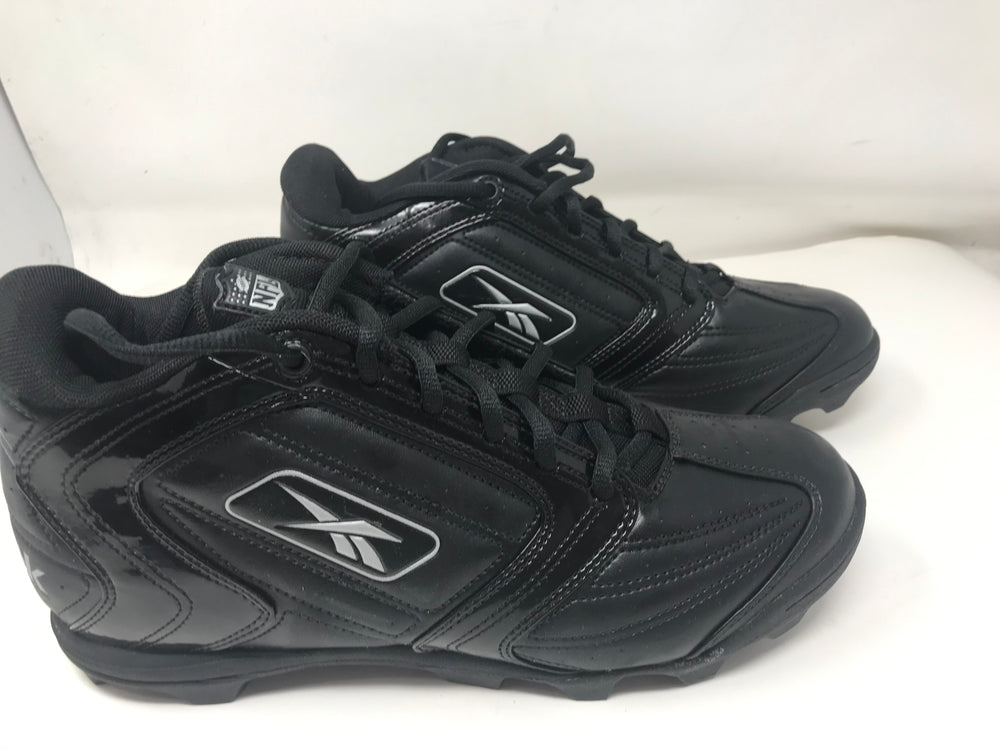 Used Reebok Workhorse MPB 20-102820 Football Cleats Mens 9.5 Black