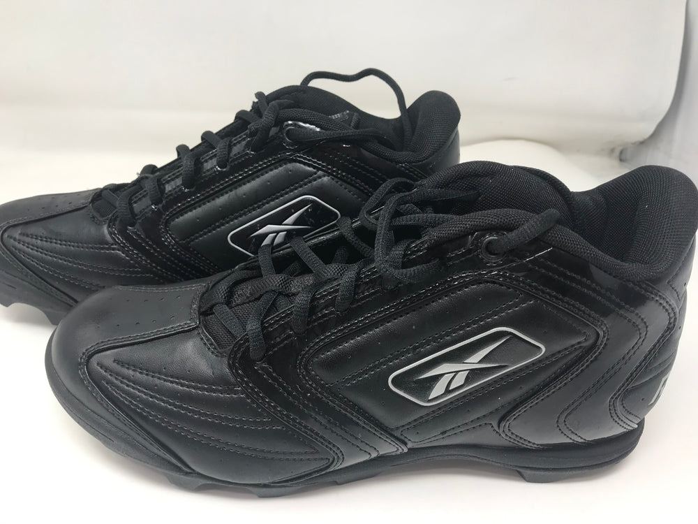 Used Reebok Workhorse MPB 20-102820 Football Cleats Mens 9.5 Black