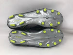New Mitre Vahala II Soccer Cleat Adult Size 13 Black/Green/Silver