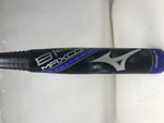 Used Mizuno B19-Maxcor Carbon USA Baseball 2 5/8 Youth Bat 2019 Black/Blue 31/21