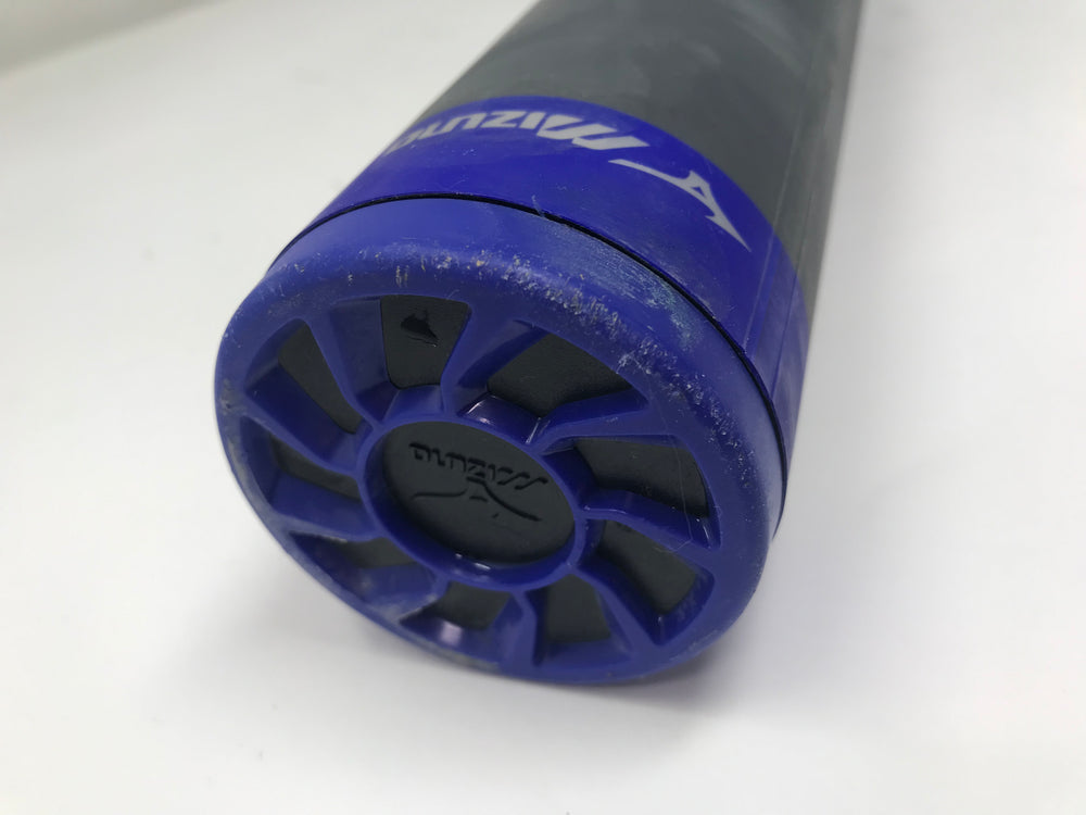 Used Mizuno B19-Maxcor Carbon USA Baseball 2 5/8 Youth Bat 2019 Black/Blue 31/21