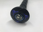 Used Mizuno B19-Maxcor Carbon USA Baseball 2 5/8 Youth Bat 2019 Black/Blue 31/21