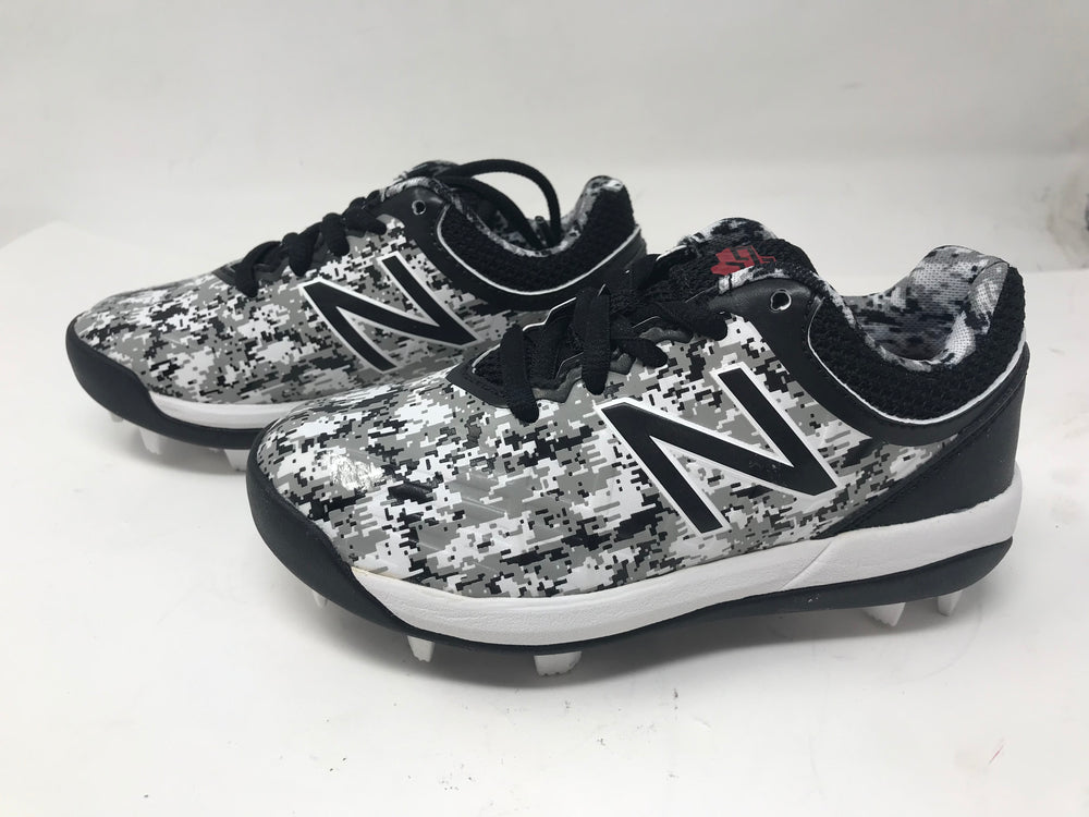 New New Balance Kids' 4040 V5 Molded Baseball Shoe Kids11.5 Black/White