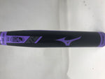Used Mizuno F19 Power Carbon Fastpitch Softball Bat 30/19 Black/Purple