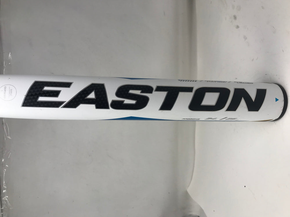 Used Easton Ghost 2022 Double Barrel -9 Fastpitch Softball Bat White/Black 34/25