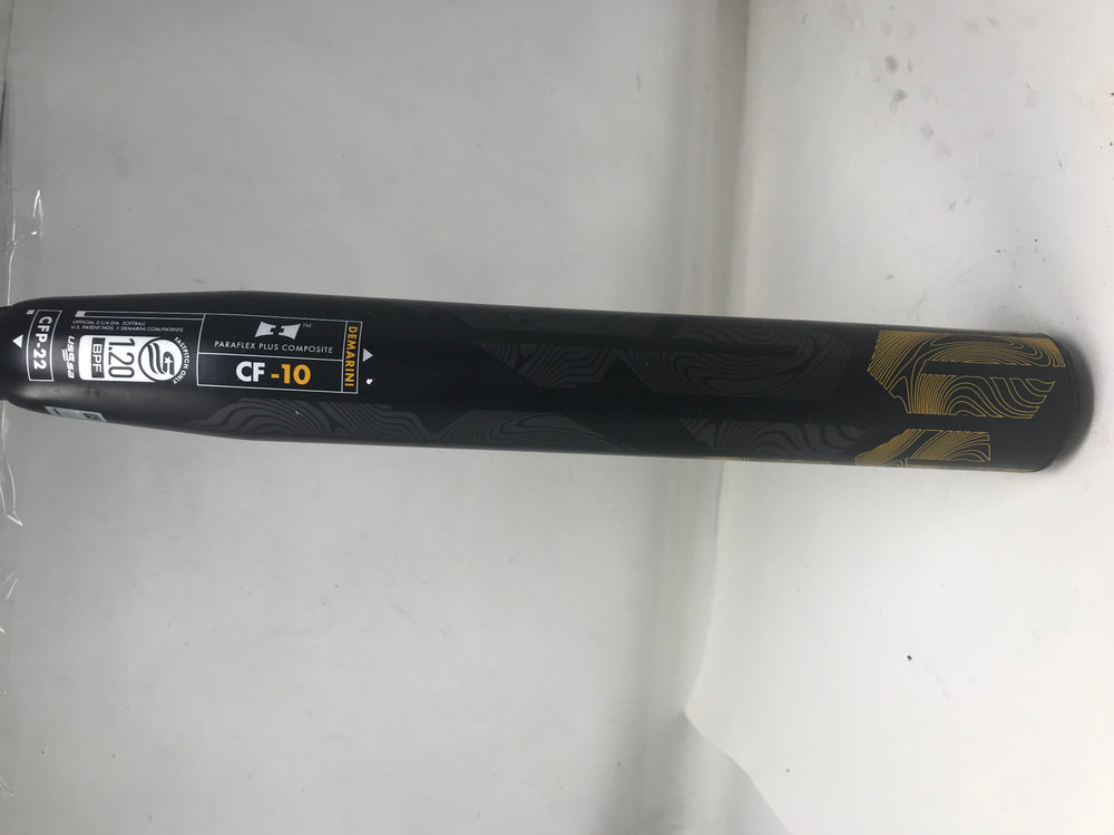 New DeMarini 2022 CF Fastpitch Softball Bat Series Composite Black/Gold