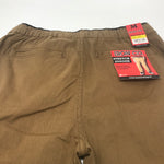 New Iron Co Stretch Jogger Brown ( cider ) Mens Pants Size (M) Drawstring Close