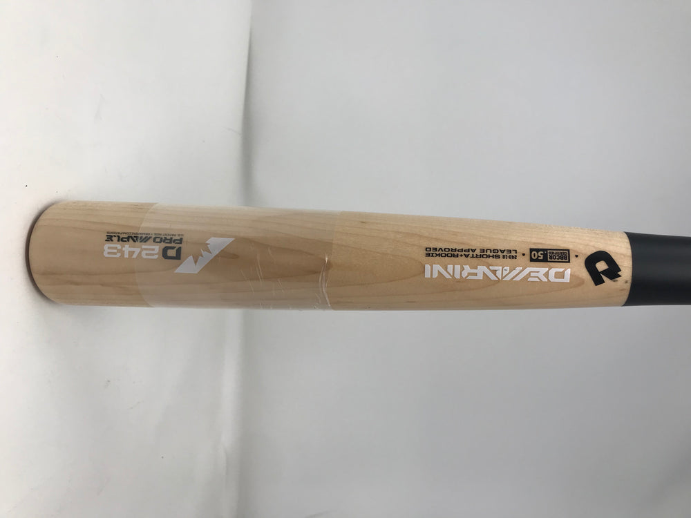 New Other DeMarini D243 Pro Maple Wood 31/28 Composite Baseball Bat Natural/Blck