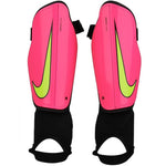 New Nike Adult Charge 2.0 Soccer Shin Guard Large Pink/Yellow NOSCAE Certified