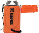 New UST TekFire Fuel-Free Lighter No Fuel Needed Orange