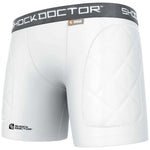 New Shock Doctor Womens Ultra sliding short Wmn XX-Large Wht/Blk (No Pelvic Pad)