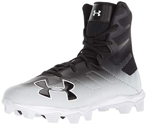 New Under Armour Men's Highlight RM Molded Football Cleat Mens 9.5 Black/White