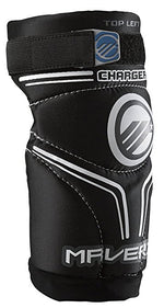 New Maverick by Warrior 3001033 Rome Charger Large Lacrosse Arm Pad Blk/Wht