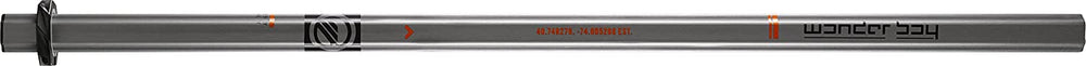 New Other Maverik Lacrosse Wonder Boy Shaft - Attack - Gunmetal 3002018