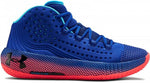 New Under Armour Men's HOVR Havoc 2 Basketball Shoe Size 9 Blue/Orange