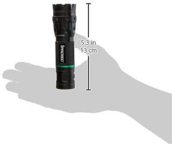 New Other iProtec LG170 Tactical Flashlight, Black/Green 4 X Adjustable Zoom