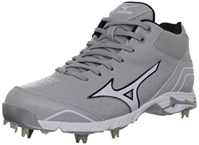 New Mizuno Advanced Classic 7 320431 Mens 9.5 Baseball Cleats White/Gray