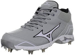 New Mizuno Advanced Classic 7 320431 Mens 9.5 Baseball Cleats White/Gray