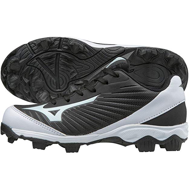 New Mizuno Boys sz 4.5 9-Spike Advanced Franchise 9 Molded Baseball Cleat-Low Shoe
