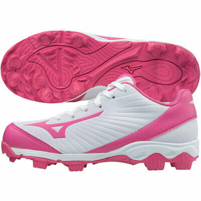 New Mizuno 9-Spike Advanced Finch Franchise 7 Yth Grls Sz 3 Softball Cleat Shoe