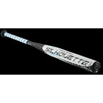 New Mizuno 340451 Silhouette -13 Fastpitch Softball Bat White/Blue/Black