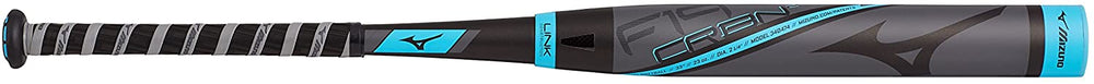 Used Mizuno F19 Carbon 2 32/22 340474 Fastpitch Softball Bat Black/Blue