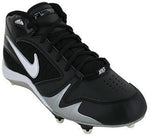 New Nike Men's Strike Force 3/4 9.5 Football Cleat Black/White