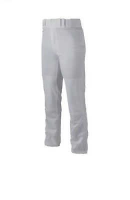 New Mizuno 350166.9191 Adult X-Large Premier Long Pant Gray Baseball Pants