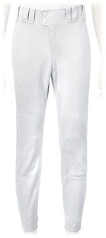 New Mizuno 350008.0000 Adult X-Large Elastic Bottom White Baseball Pants