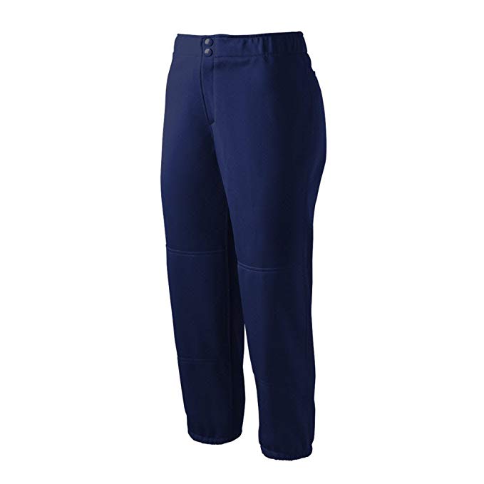 New Mizuno Select Non-Belted Low Rise Fastpitch Pant Women's X-Large Navy
