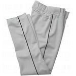 New Mizuno Men Premier Full Length Relaxed Piped Pant XX-Large Gray/Blk Baseball