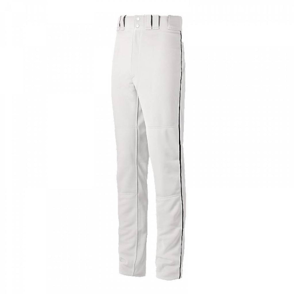 New Mizuno Select 350310.0051 Baseball Premier Pants Youth XX-Large White/Navy