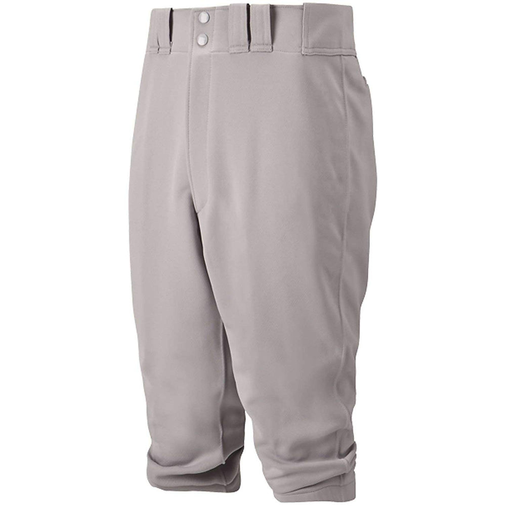New Mizuno Select Short 350312.9191 Baseball Pants Youth XXXL Gray