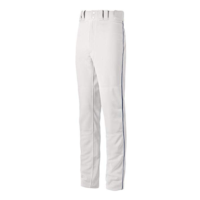 New Mizuno 350187.0051 Youth Premier Pro Piped G2 Baseball Pant X-Large Wht/Nvy