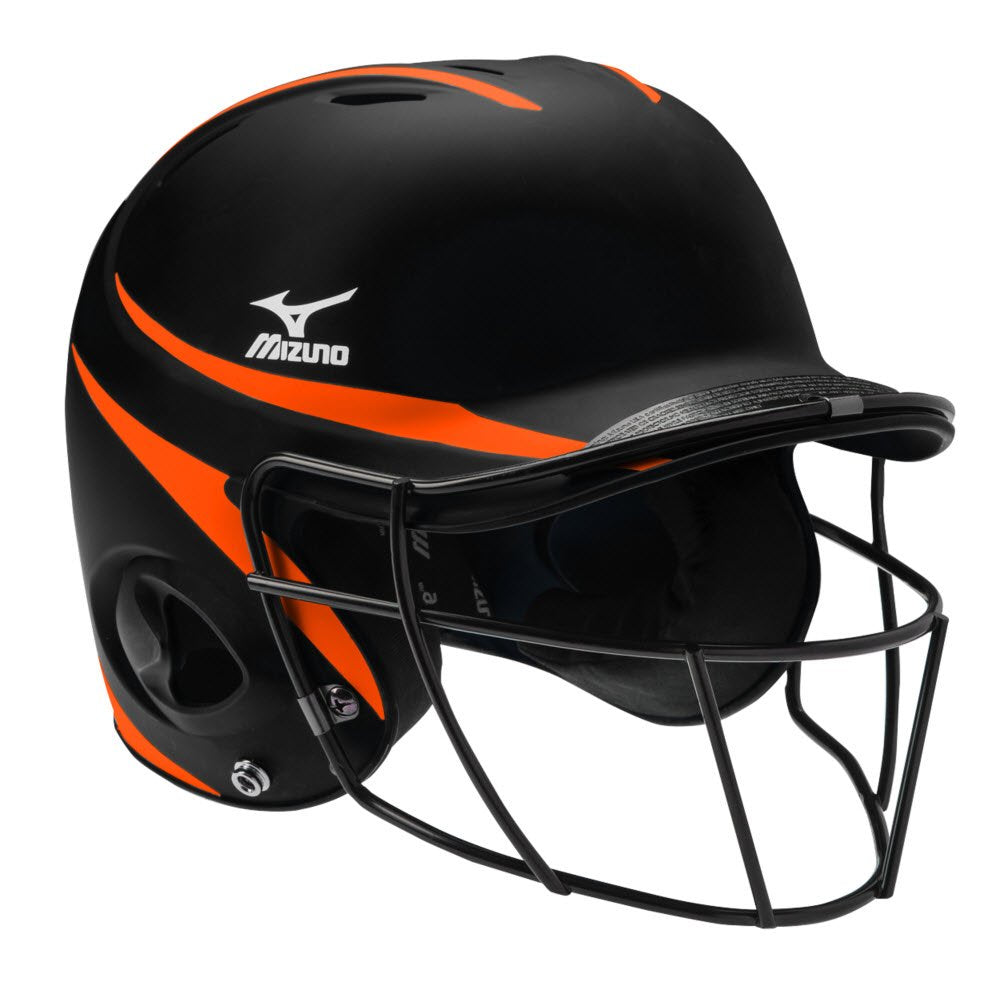 New Other Mizuno MVP Softball Batter's Helmet with Softball Mask Adult (S/M)