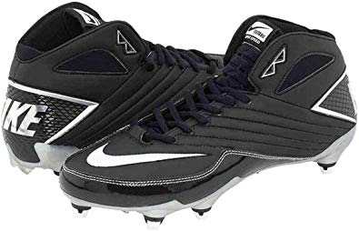 New Other Nike Super Speed D 3/4 Mens 9 Black/Black Football Cleats 313287 011