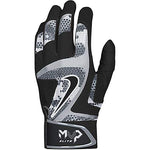 New Nike MVP Elite Baseball Batting Gloves Black/White Adult Small