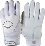 New Other EvoShield Women's EvoRISE Fastpitch Batting Gloves Large White/Gray