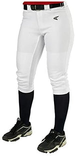 New Easton Girls Youth Mako Pants White Medium Softball Pants A164880