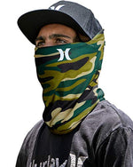 Hurley Multipurpose Lightweight Neck Gaiter Face Mask with Moisture Wicking Technology