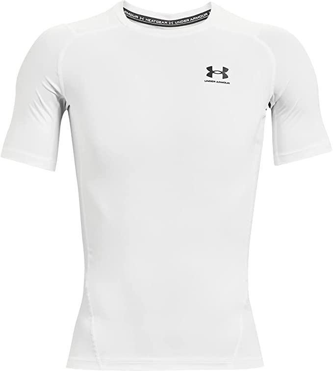 New Under Armour Men's HeatGear Compression Short-Sleeve T