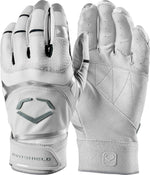New EvoShield Adult XGT G2S Batting Gloves X-Large White/Black/Gray